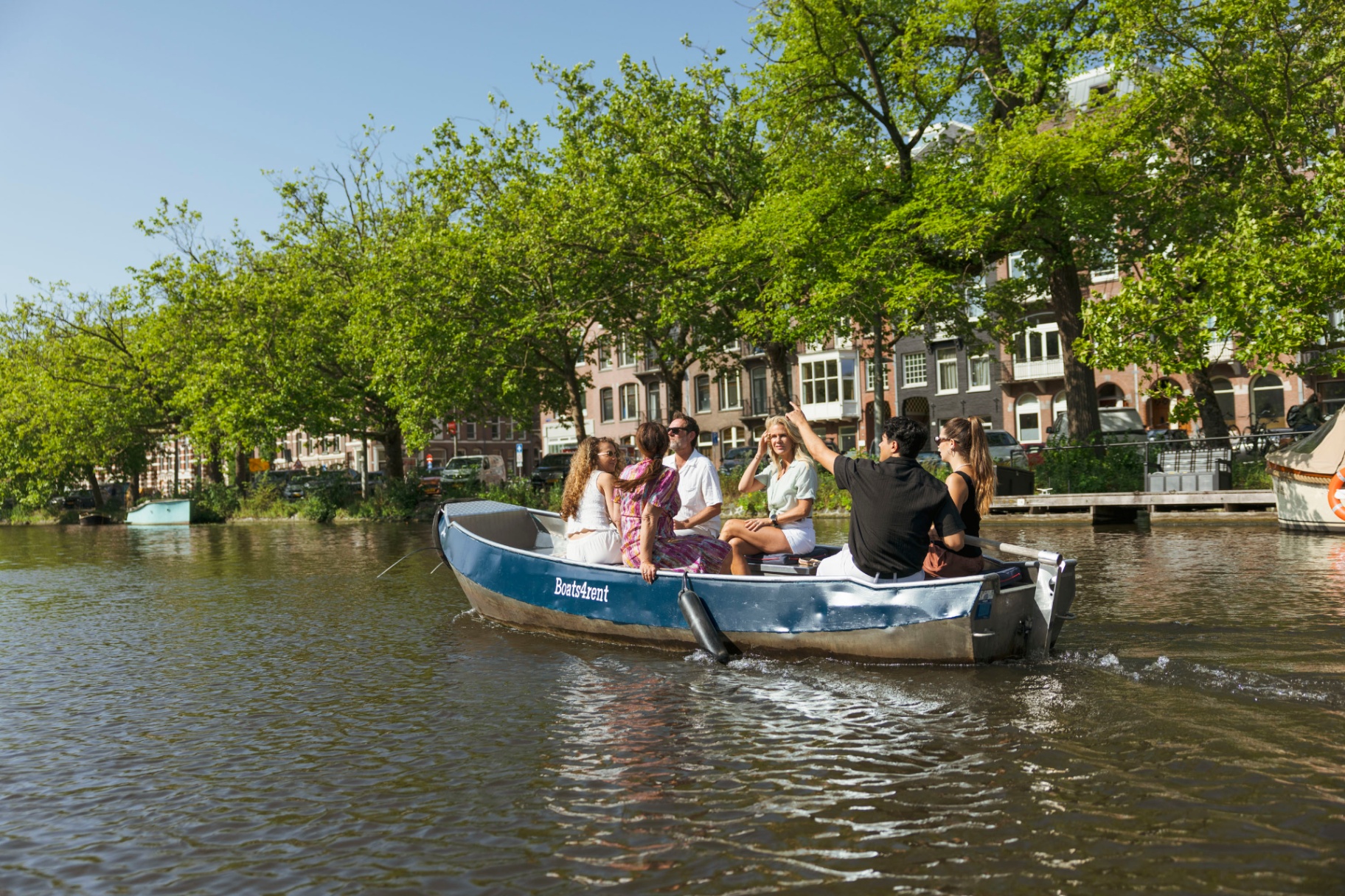 Location bateau abordable Amsterdam Boats4rent